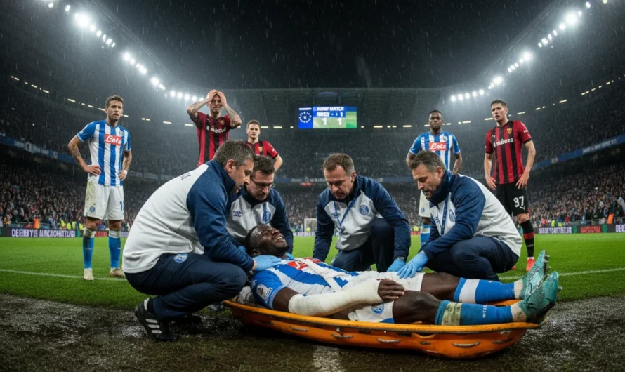 Nijeryalı Yıldızın Kolu Kırıldı: Dev Maç Öncesi Şok Gelişme!